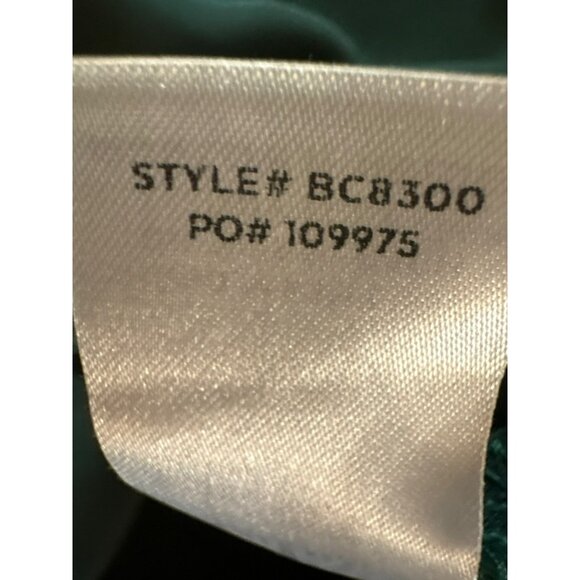 Lulus Fall In Love Forest Green Midi Wrap Dress Size Small - Picture 4 of 8